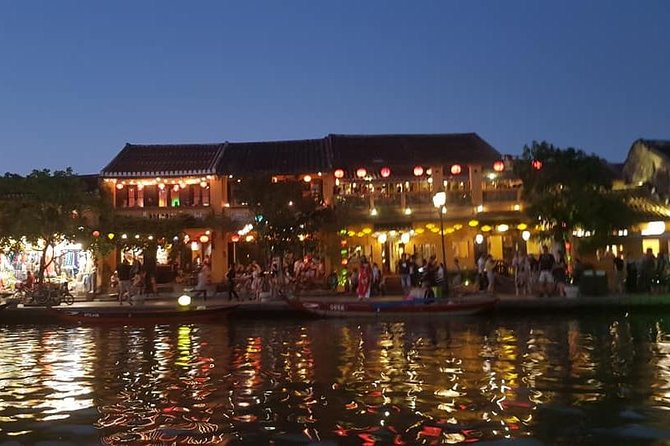 Hoi An Ancient City -Sampan Boat Ride- Night Market- Lanterns - Pickup by Private Car and a 5-Hour Rhythm You Can Handle