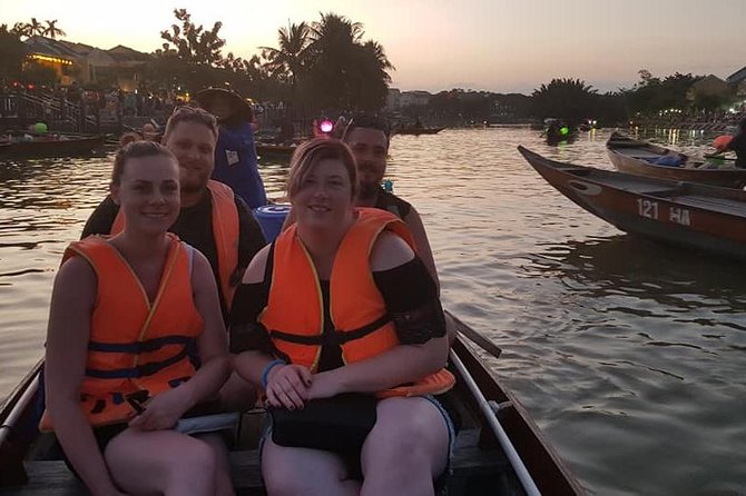 Hoi An Ancient City -Sampan Boat Ride- Night Market- Lanterns - Lantern Area at Night and the Walk Into the Night Market