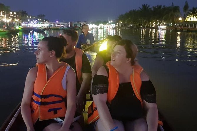 Hoi An Ancient City -Sampan Boat Ride- Night Market- Lanterns - Shopping Street and Eating Stalls at the Night Market