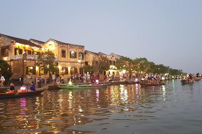 Hoi An Ancient City -Sampan Boat Ride- Night Market- Lanterns - Sampan Boat Ride on the Hoai River: Calm Air, Organized Flow