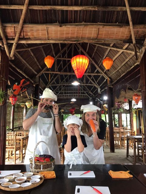 Hoi An: Authentic Cooking class in organic Herb Village - Cooking four traditional Vietnamese dishes at Water Wheel Restaurant