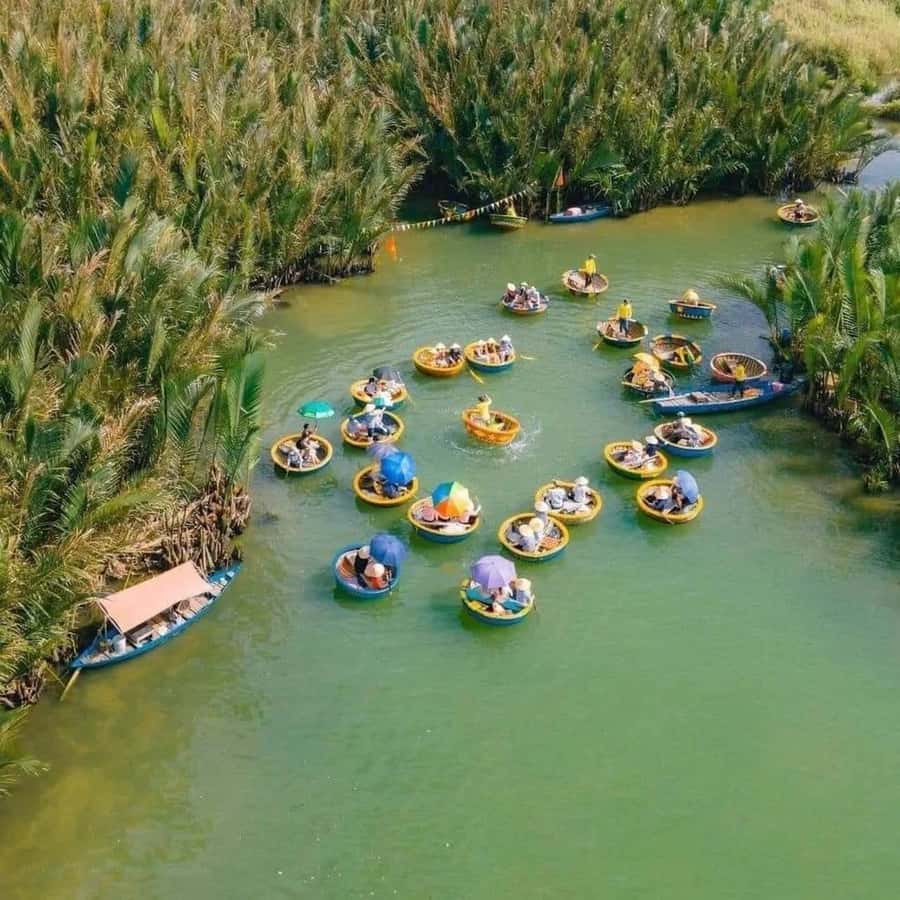 Hoi An : Bamboo Basket Boat Tour with Transportation - Hotel pickup in Hoi An center and how to plan your day