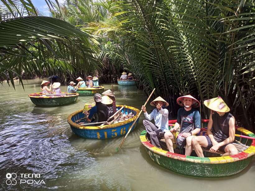 Hoi An: Basket Boat Ride by The Basket Boat Café - Bay Mau Coconut Forest Views During a Calm 40 Minutes