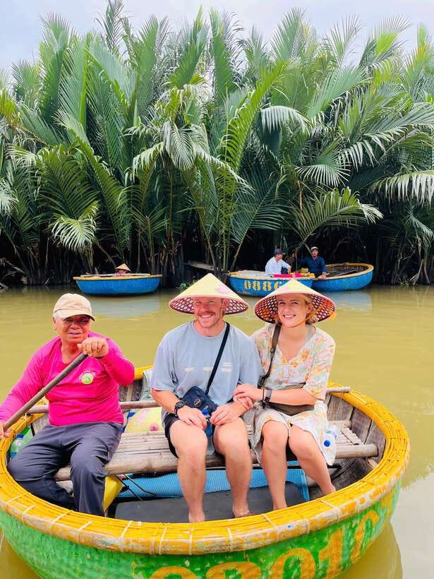 Hoi An: Basket Boat Ride in the BẢY MẪU Coconut Forest - The hands-on parts: fishing net casting, crab fishing, and the “learn as you go” style