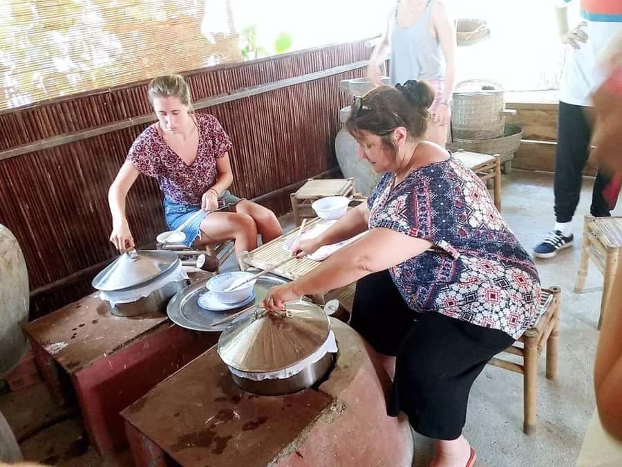 Hoi An: Bay Mau Cooking Class w/ Market & Basket Boat Option - When You Eat: Lunch or Dinner Based on Your Slot
