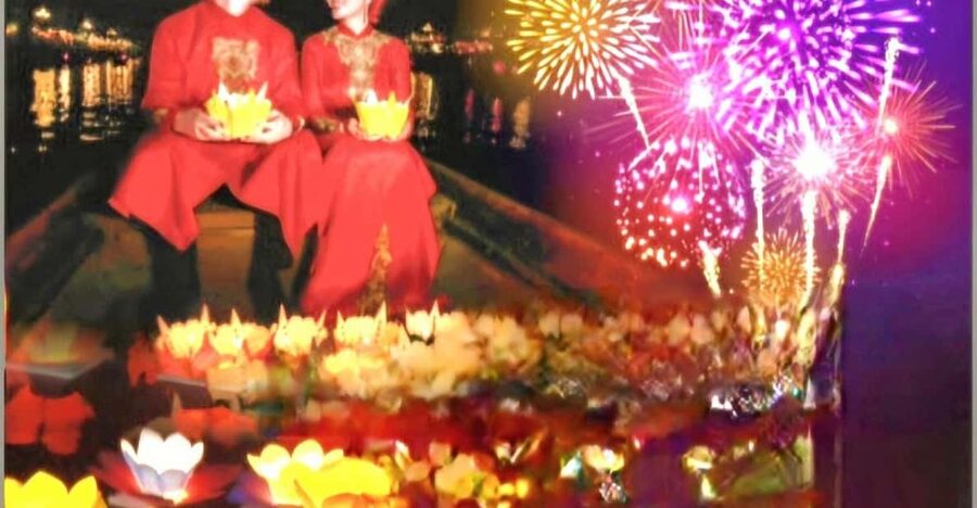 Hoi An Boat Lantern With Release Flower Hoai River At Night - The guided walk and old town night views