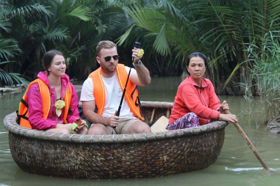Hoi An: Cam Thanh Basket Boat Ride - Bay Mau mangrove route, channels, and the views you actually get