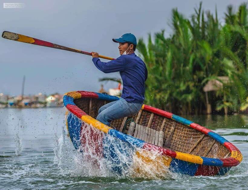 Hoi An: Coconut Basket Boat Ride by Hangcoconut - Key Things I’d Mark on My Map