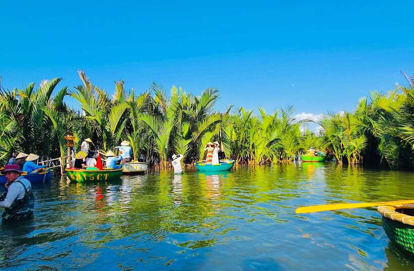 Hoi An: Coconut Basket Boat Rides with Two-way Transfers - From Your Hotel to Cam Thanh Coconut Village
