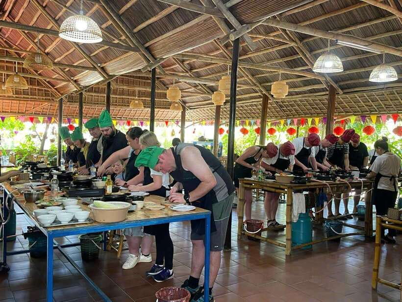Hoi An: Cooking Class, Crab Fishing-Basket Boat, Market Tour - Cam Thanh coconut forest by basket boat: what you’ll actually see