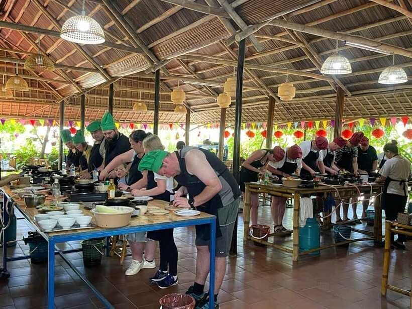 Hoi An: Cooking Class, Crab Fishing-Basket Boat, Market Tour - The 5-course Vietnamese cooking class: learn, cook, eat