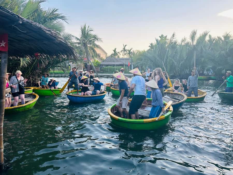 Hoi An Countryside Bike Tour- Tra Que Village & Basket Boat - The Duyen Hai Nam Trung Stop and the Story Behind Happy Water