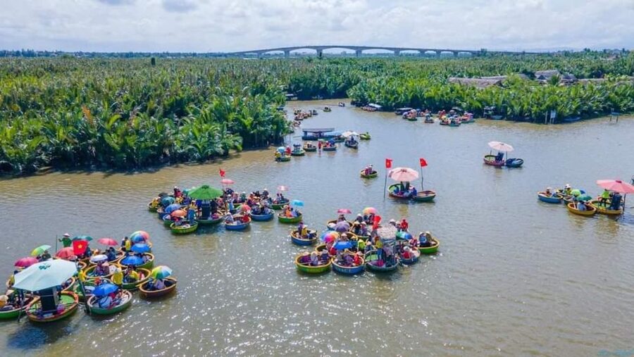 Hoi An : Discover Coconut Village on Basket Boat Ride - The Fisherman’s House Stop and the Boat Dance Performance