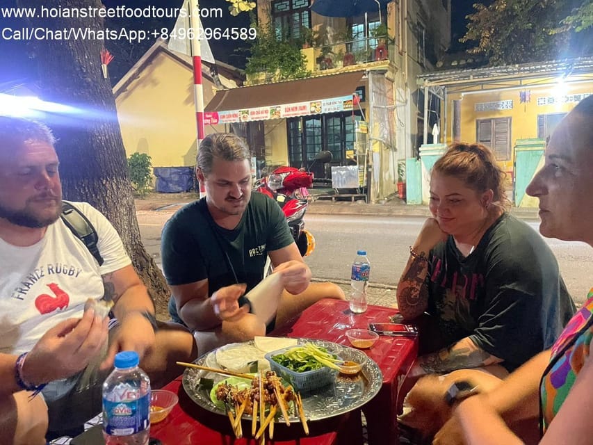 Hoi an food tour with 8 different street food tasting - Cao Lau Food Stalls: Thick Noodles, Pork, Herbs, and the Signature Sauce