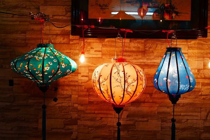 Hoi An Full Lantern Making Class- A special Foldable lantern - What you take home, including the instructor’s special lantern