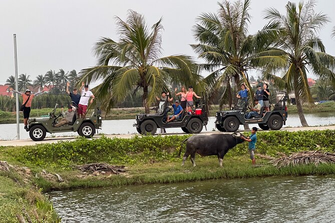 HOI AN Hidden Gems in Rural Villages & River Islands PRIVATE TOUR - Picking Your Ride: US-Style Jeep, Vespa, or a Modern Car