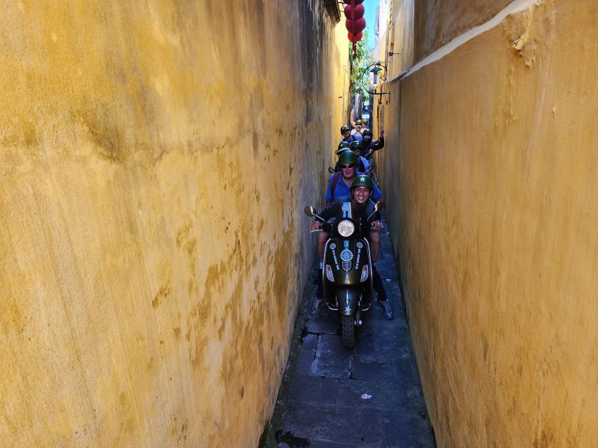 Hoi An Highlights and Hidden Gems Tour by Vespa - Bamboo basket boat in the water coconut forest