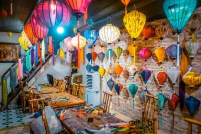 Lantern Making, Basket Boat, and Cooking Class