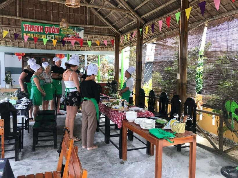 Hoi An :Lantern Making - Cooking Class -Coconut Basket Boat - Hoi An in Half a Day: Lanterns, Coconuts, and Real Central Vietnam Food