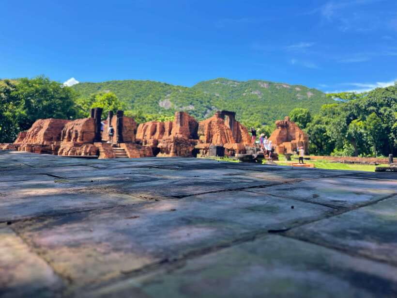 Hoi An: My Son Ruins: Guide-Bus-Boat-Cultural Show-Lunch - Entering My Son Sanctuary: temple-towers, ancient Hindu roots, and great photo stops