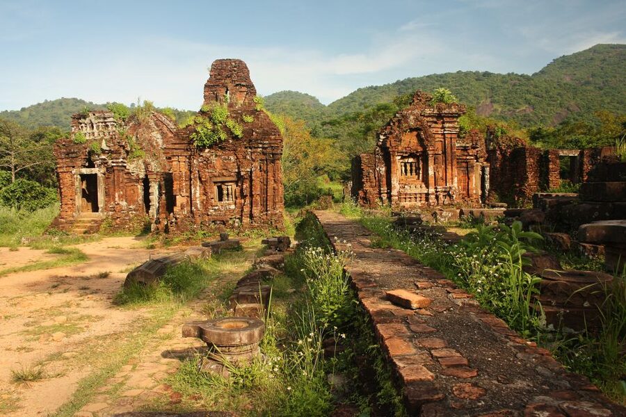 Hoi An: My Son Sanctuary and Thu Bon River Boat Trip - My Son Sanctuary: Champa temples in a valley of mountains