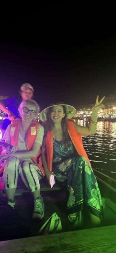 Hoi An: Private night boat Trip & release lantern on river - A 15-minute Hoai River cruise that changes how you see Hoi An