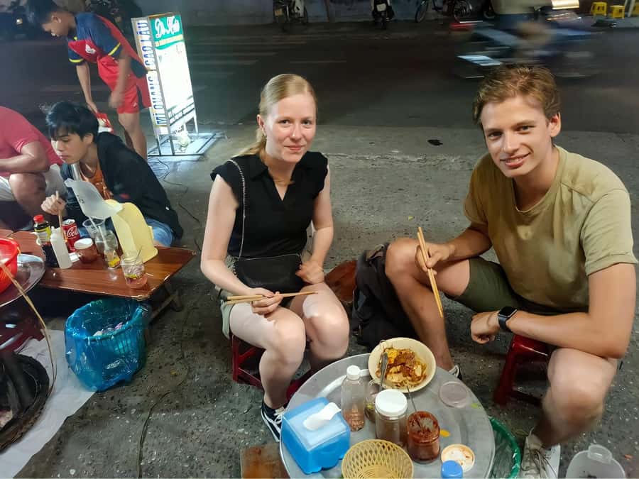 Hoi An Street Food Tour with Locals - From BeBe Tailor into Hoi An at night