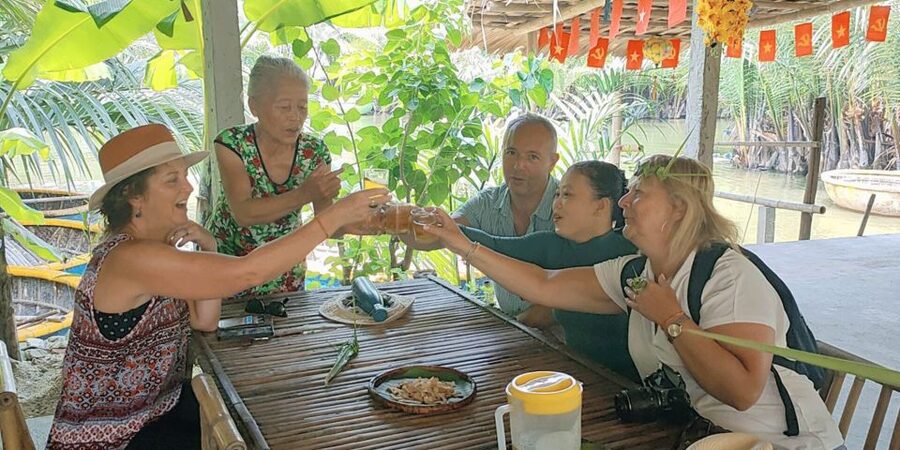 Hoi An Vegan Cooking School with Local Chef and Basket Boat - Group dynamics: small group learning with real people running the day