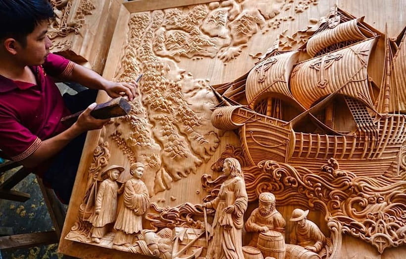 Hoi An: Wood Carving Class with Village Master Artisan - What you take home: your finished piece plus a certificate