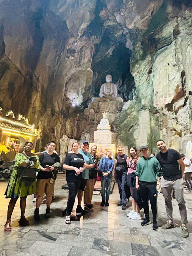 Hoian/Danang: Marble Mountain - Am Phu Cave & Lady Buddha - Thủy Mountain and the cave circuit: Am Phu, Huyền Không, and Tang Chon