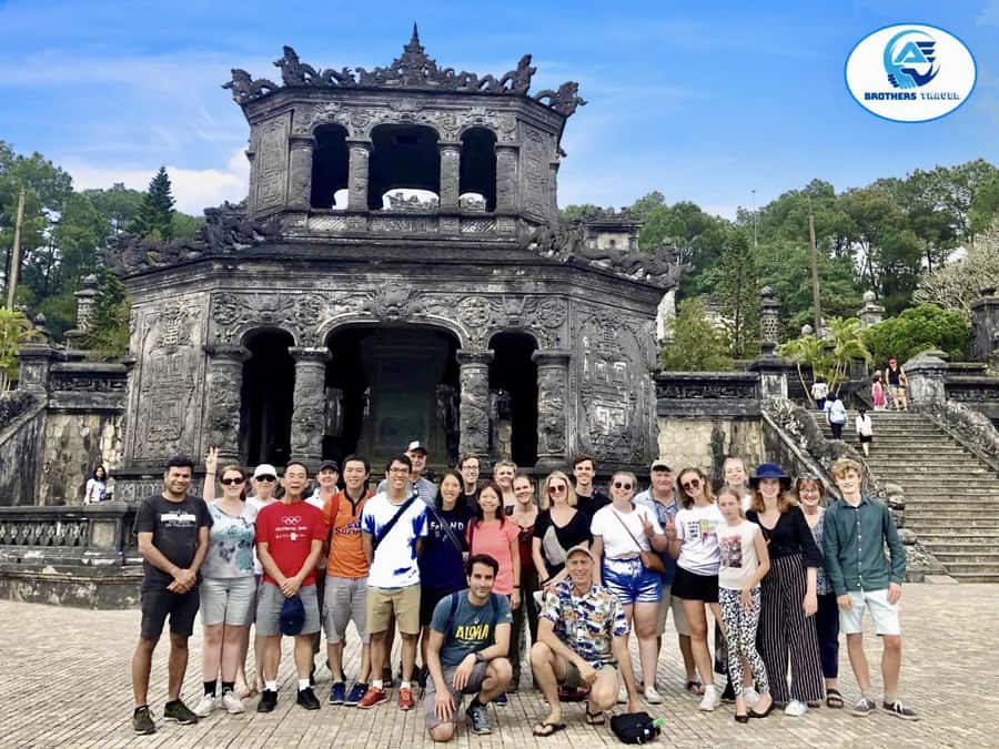 Hue City Tour Full Day - Group Tour - Khai Dinh Tomb: East and West in One Smaller Footprint