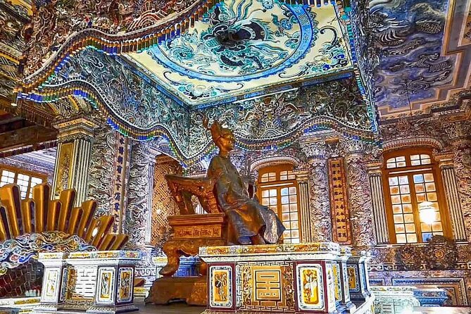 Hue: Custom Tour with Dragon Boat, Private Car & Motorbike - Gia Long tomb, plus the motorbike-only route logic