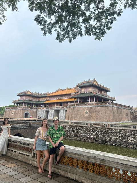 Hue: Dragon Boat, Imperial City & Royal Tombs Full-Day Tour - Entering the Hue Historic Citadel, where the Nguyen Dynasty ruled