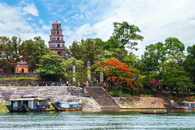 Hue Imperial City Private Tour - Thien Mu Pagoda by the Huong River: Hue’s signature river moment