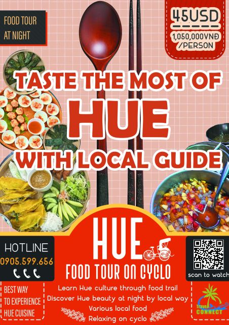 Hue: Night Street Food Tour by Cyclo with a Local Guide - Cyclo rides are more than cute photos