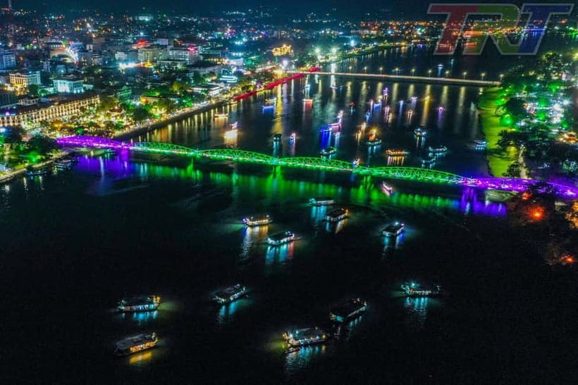 Hue: Perfume River Dinner Cruise with Traditional Show - VIP dragon boat comfort on the Perfume River