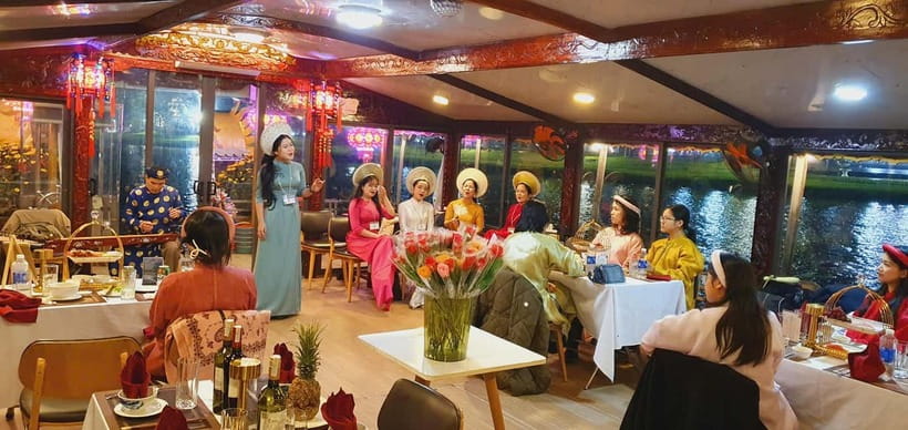 Hue: Perfume River Dinner Cruise with Traditional Show - The 8-course Hue dinner, royal dishes without the fuss