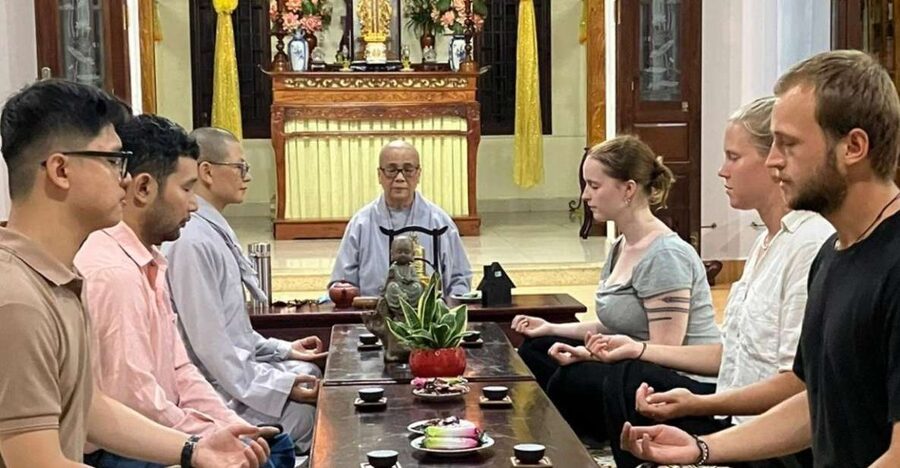 Hue Retreat: Tea and Meditation with Vegetarian Meal - Tea and Meditation With Monks: The Part You’ll Remember