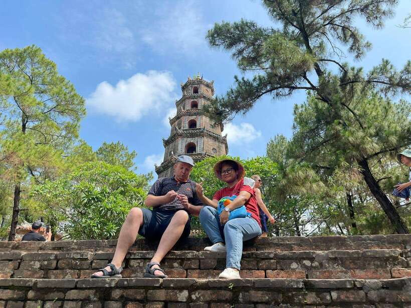 Hue: Royal Tombs & Pagoda Private Tour By Dragon Boat & Car - Minh Mang Tomb on Cam Khe Mountain, UNESCO Grandeur Without the Rush