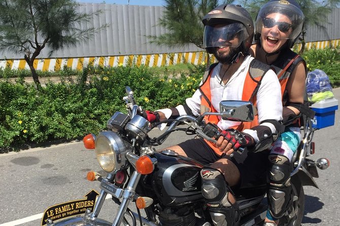Hue to Hoi An ( Hoi An to Hue) Top Gear with Lefamily Riders Tours ( 1 way) - Lang Co lunch on a floating setup, plus real downtime