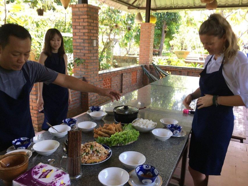 Hue: Vietnamese Cooking Class in Local Home & Market trip - Hands-on cooking in a local family home kitchen