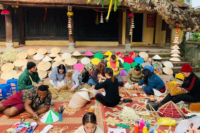 Incense Village, Hat Making & Lacquer Artisan Small Group Hanoi - Quảng Phú Cầu incense villages, colorful dyeing, and factory views