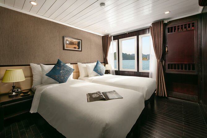La Regina 2 days tour in Halong Bay & Bai Tu Long Bay - 4 star - Day 2 Starts Early: Taichi on the Sundeck and Breakfast Off the Clock