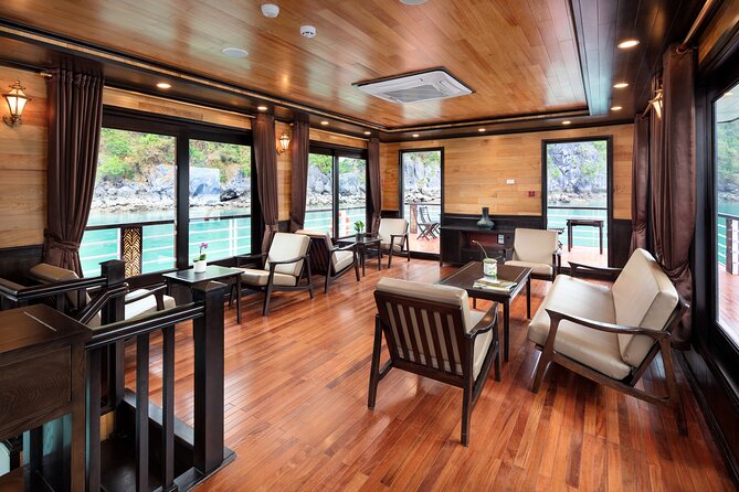 Lan Ha Bay day tour from Cat Ba Town - Serenity Premium Cruise - Lunch on Board: Seafood, Vietnamese Favorites, and a Dietary Check