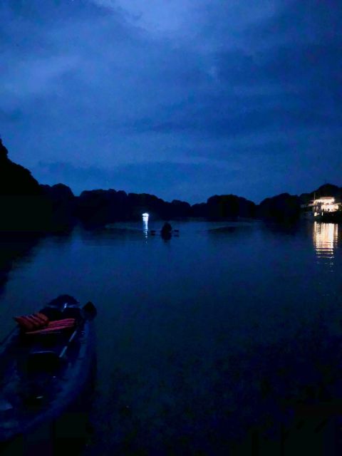 Lan Ha Bay: Sunset & Plankton Bioluminescent Night Kayaking - From Cat Ba to Beo Pier, then straight into the bay