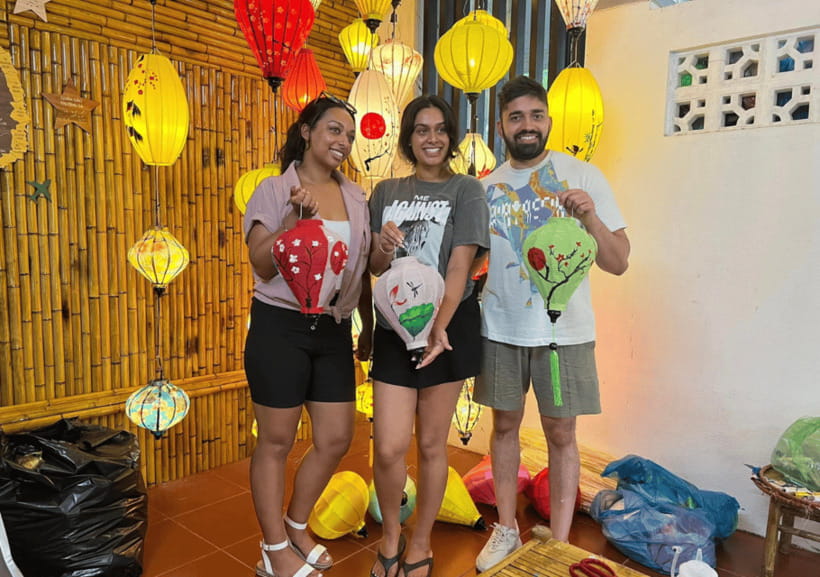 Lantern Making Class with Hotel pick-up -Thanh Truc Lantern - The cultural side, explained while you build