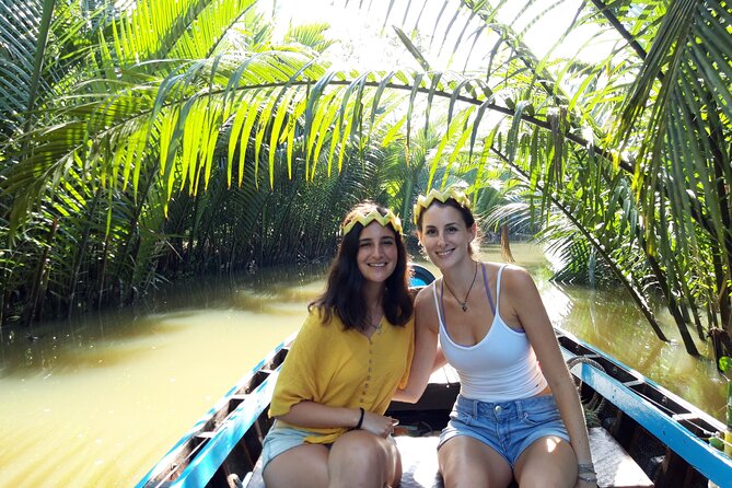 Largest Floating Market, Wild Small Canal System & Organic cocoa - My Khanh canal cruise, quiet time inside the Mekong maze
