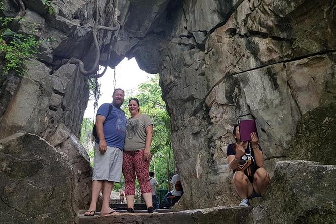 MARBLE MOUNTAIN-AM PHU Cave & HOI AN -Colourful Lantern Boat Ride - Huyen Khong Cave: remembering the Viet Cong hospital site