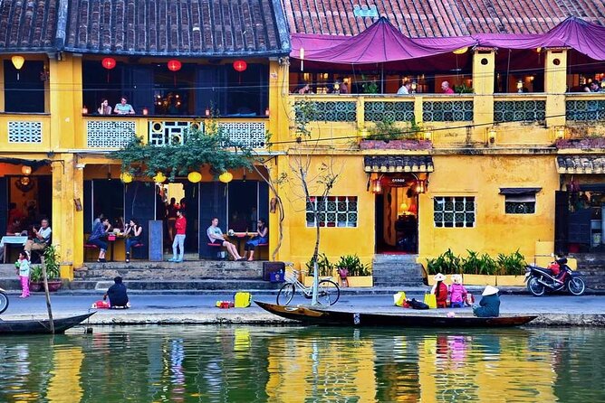 Marble Mountain - Hoi An Colour Lanterns & Night Market from DN - Hoi An after dark: lanterns, Hoai River stroll, and the Japanese Bridge