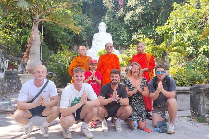 Marble Mountains - Am Phu Cave - Monkey Mountain Sunset tour - Marble Mountains stairs, caves, and the feel of Buddhist sacred sites